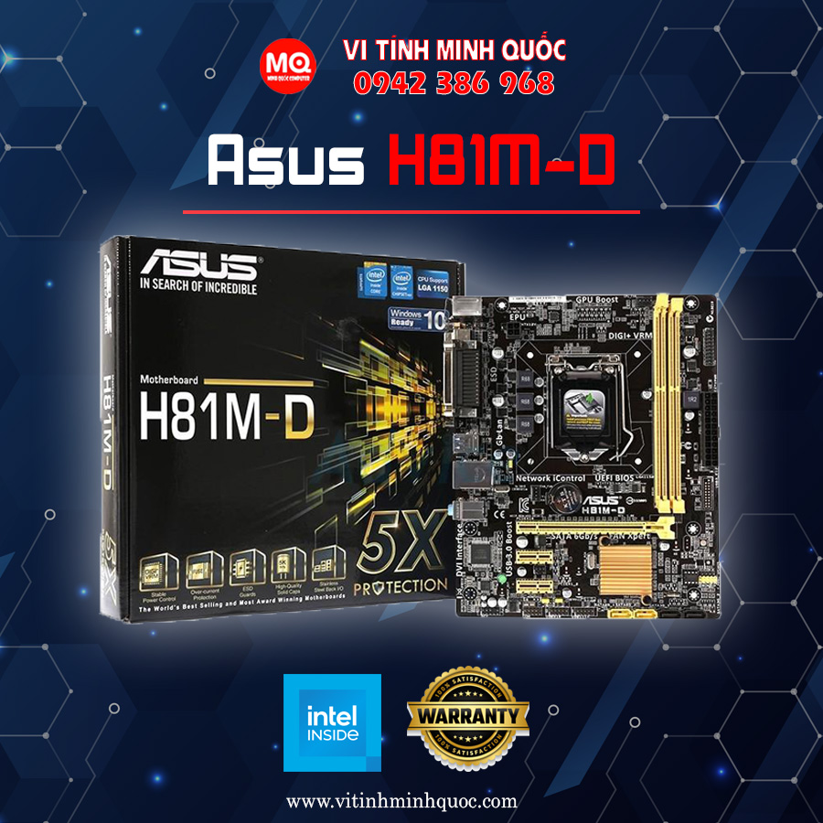 H81 ASUS full onboard cao cấp 