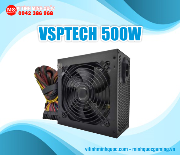 Nguồn VSPTECH Green Power 500 Plus 500W