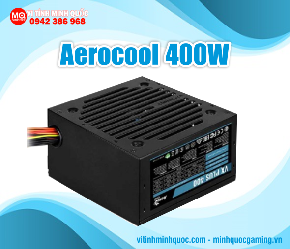 Nguồn Aerocool Plus 400W (VX PLUS 400)