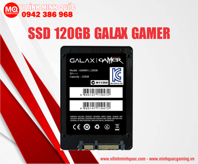 Ổ cứng SSD GALAX Gamer LS11 120GB 2.5" SATA 3