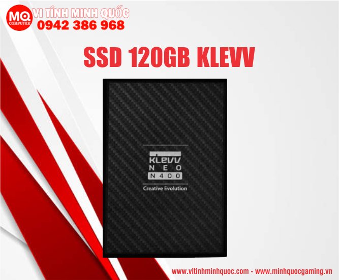 Ổ cứng SSD 120G Klevv Neo N400 Sata III 6Gb/s TLC (K120GSSDS3-N40)