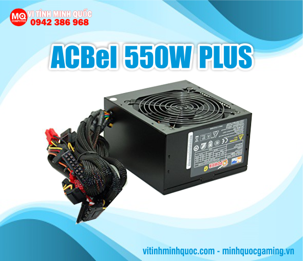 Nguồn máy tính AcBel iPower G550 - 550W 80 Plus