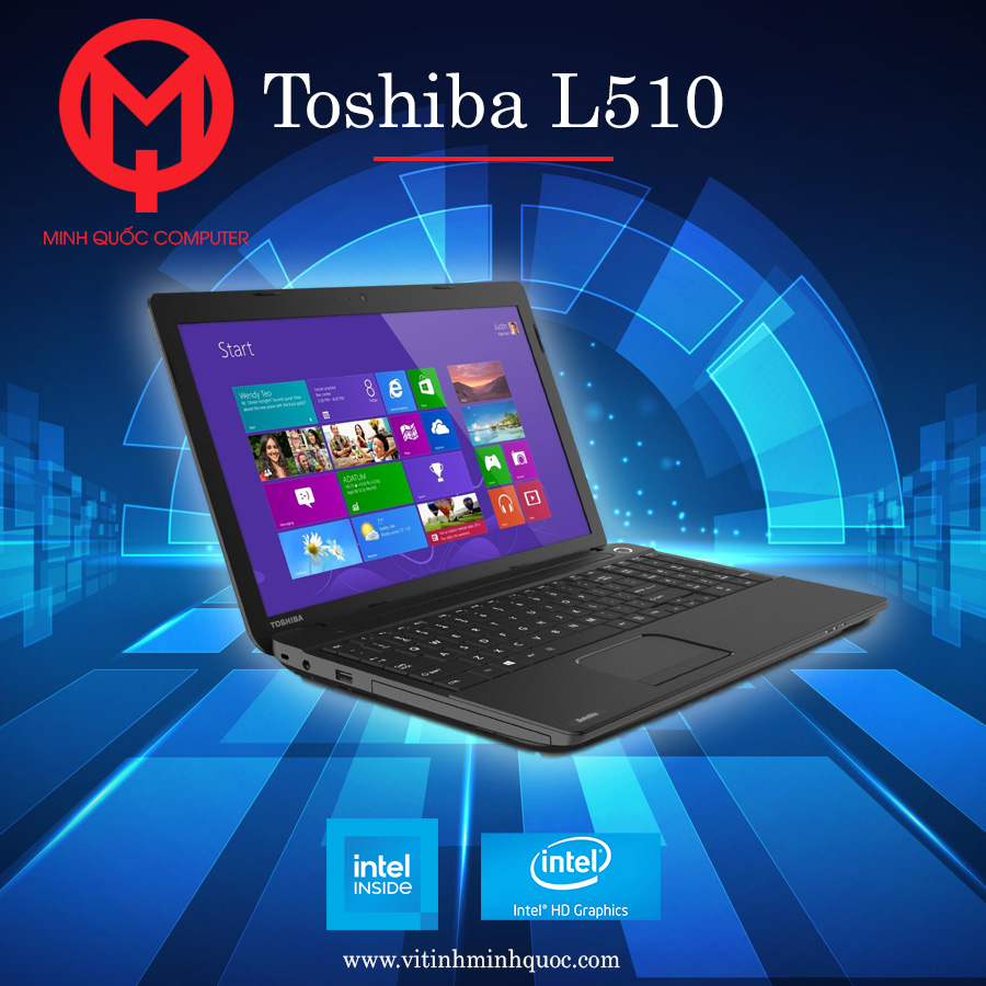 Toshiba L510 Core 2 Duo T6600 - 02Gb -160Gb còn ngon cực rẻ