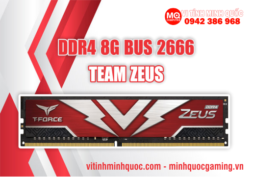 Ram DDR4 Team 8G/2666 T-Force Zeus Gaming